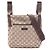 Borsa a Spalla Gucci GG Canvas Marrone Beige