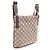 Borsa a Spalla Gucci GG Canvas Marrone Beige - vista 2