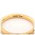 Tiffany & Co. Classic Ehering 18K Gelbgold EU 55 Golden - Ansicht 3