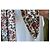 Isabel Marant Abito Lungo in Seta Multicolore Bianco Rosso Blu - vista 6