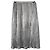 Diesel Metallic-Silber Plissee-Rock