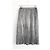 Diesel Metallic-Silber Plissee-Rock - Ansicht 4