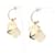 Orecchini Chanel Camellia Swing D'oro Crudo - vista 2