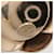 Orecchini Chanel Camellia Swing D'oro Crudo - vista 4