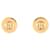 Orecchini Chanel Coco Mark Circle D'oro  - vista 1