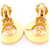 Orecchini Chanel Coco Mark Circle D'oro  - vista 5