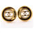 Orecchini Chanel Coco Mark Circle D'oro  - vista 7