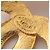 Collana Chanel Coco Mark Circle placcata in oro D'oro - vista 5