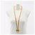 Collana Chanel Coco Mark Circle placcata in oro D'oro - vista 6