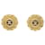 Orecchini Chanel Coco Mark Chain Nero D'oro  - vista 1