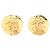 Timeless Orecchini a clip Chanel Coco Mark placcati oro D'oro