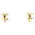 Orecchini a clip Chanel Coco Mark placcati oro D'oro