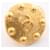Timeless Orecchini a clip rotondi Chanel Coco Mark Dot D'oro - vista 6
