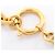 Collana Chanel Coco Mark placcata oro D'oro - vista 3