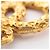 Collana Chanel Coco Mark placcata oro D'oro - vista 4
