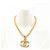 Collana Chanel Coco Mark placcata oro D'oro - vista 5