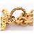 Collana Chanel Coco Mark placcata oro D'oro - vista 7