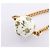 Bracciale charm con il logo Coco di Chanel Bianco D'oro - vista 5