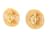 Orecchini tondi Chanel Coco Mark D'oro  - vista 2