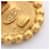 Orecchini a clip rotondi Chanel Coco Mark Nero D'oro - vista 6