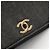 Chanel Coco Mark Handtasche aus schwarzem Denim - Ansicht 8