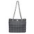 Borsa Tote Chanel Chocolate Bar Blu navy