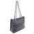 Borsa Tote Chanel Chocolate Bar Blu navy - vista 2