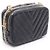 Piccola borsa a tracolla Chanel Chevron V-stitch Nero - vista 2