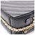 Piccola borsa a tracolla Chanel Chevron V-stitch Nero - vista 8