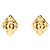 Orecchini a clip Chanel Coco Mark placcati oro D'oro