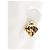 Orecchini a clip Chanel Coco Mark placcati oro D'oro - vista 4