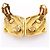 Orecchini a clip Chanel Coco Mark placcati oro D'oro - vista 5
