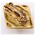 Orecchini a clip Chanel Coco Mark placcati oro D'oro - vista 6