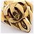 Orecchini a clip Chanel Coco Mark placcati oro D'oro - vista 7