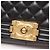 Borsa a tracolla Chanel Boy in agnello nero - vista 10