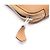 Hermès Portafoglio rotondo con zip Hermes Azap Long Caramel Marrone Caramello - vista 6