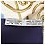 Hermès Hermes Carre 90 VOILES DE LUMIERE Sciarpa Bianco Multicolore Blu navy - vista 3
