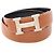 Hermès Hermes Constance H-Belt - Reversibles Kalbsleder Braun Schwarz - Ansicht 5