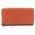 Cartera larga redonda Microguccissima Gucci Naranja