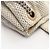 Borsa a Spalla Chanel 2.55 Perforated Bianco - vista 7