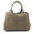 Prada Canapa Tote Bag aus Khaki-Canvas
