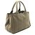 Prada Canapa Tote Bag aus Khaki-Canvas - Ansicht 2