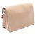 Borsa a tracolla in pelle beige Prada - vista 2