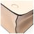 Borsa a tracolla in pelle beige Prada - vista 7