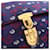 Borsa a tracolla in nylon Prada Bianco Rosso Blu navy - vista 5