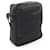 Borsa a tracolla con logo Triangle Prada Nero - vista 2