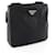 Saffiano Borsa a tracolla con logo Triangle Prada Nero  - vista 2