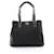 Prada Triangle Logo Tote Bag Schwarz  - Ansicht 1
