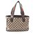 Borsa Gucci GG Canvas Horsebit Sherry Line Marrone Multicolore Beige