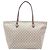 Gucci GG Supreme Medium Tote Bag Braun Beige
